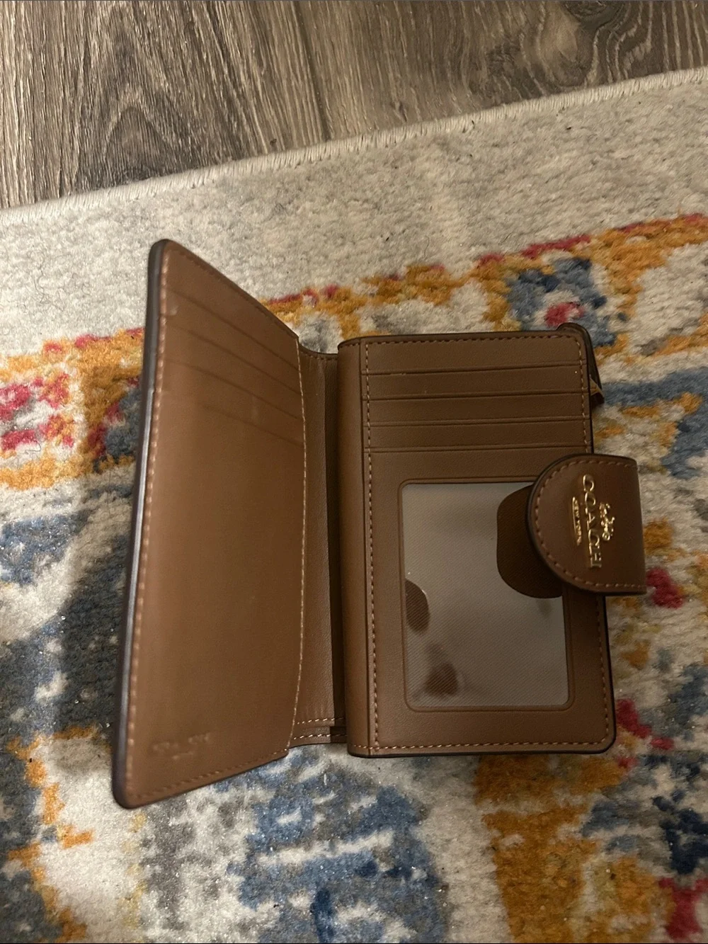 Coach compact wallet
